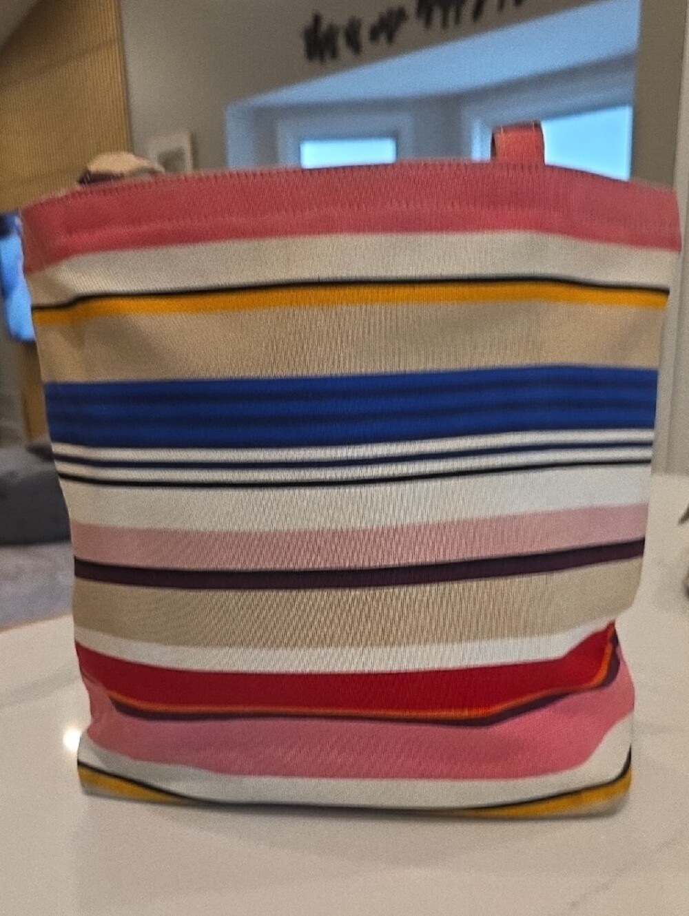 kate spade Colorful Multi-Stripe Bow Tote - Picture 5 of 7
